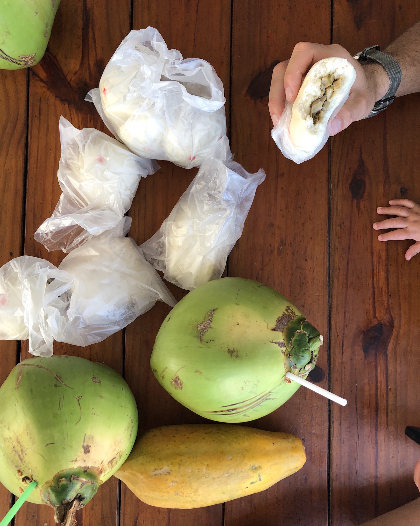 coconuts and bao zi